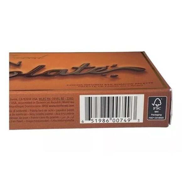 Too Faced Better Than Chocolate Eyeshadow Palette 18 Shades NIB - Picture 5 of 8